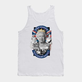 Queen Elizabeth ii Tank Top